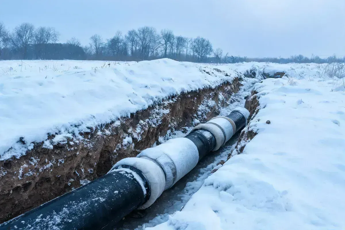 Морозостойкость труб: водопровод зимой