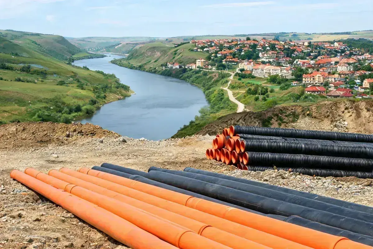 Трубы для водоснабжения в Крымске