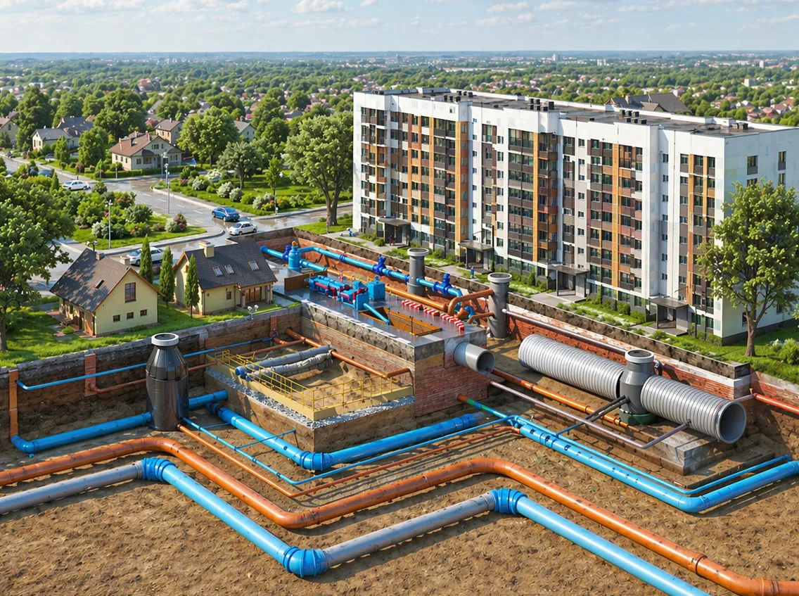 Напорные полимерные трубы для водоснабжения и водоотведения